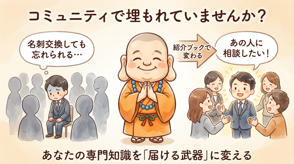 せっかくコミュニティに入ったのに「埋もれている」と感じているあなたへ